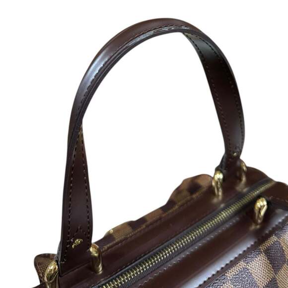 LOUIS VUITTON Authentic Brown Damier Canvas Bag - Picture 10 of 12